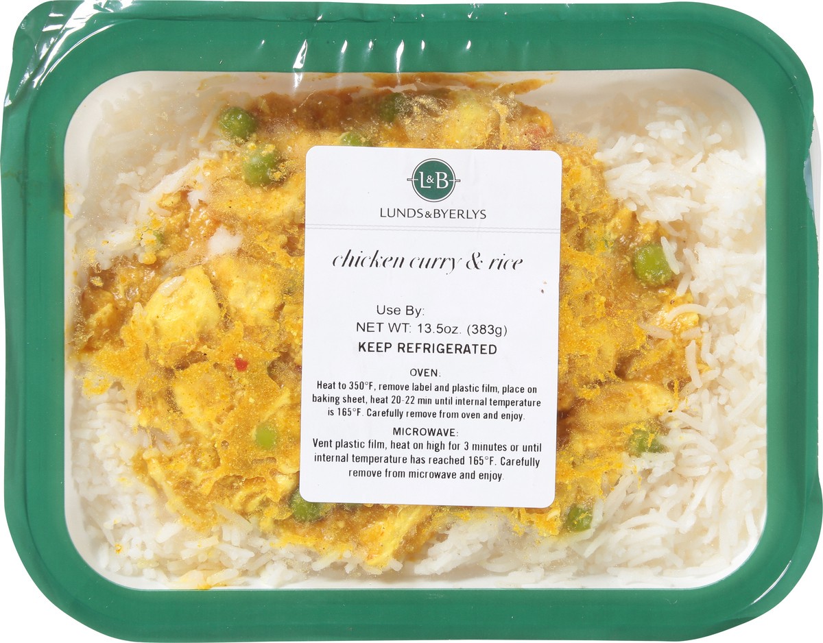 slide 6 of 13, L&B Chicken Curry & Rice 13.5 oz, 13.5 oz