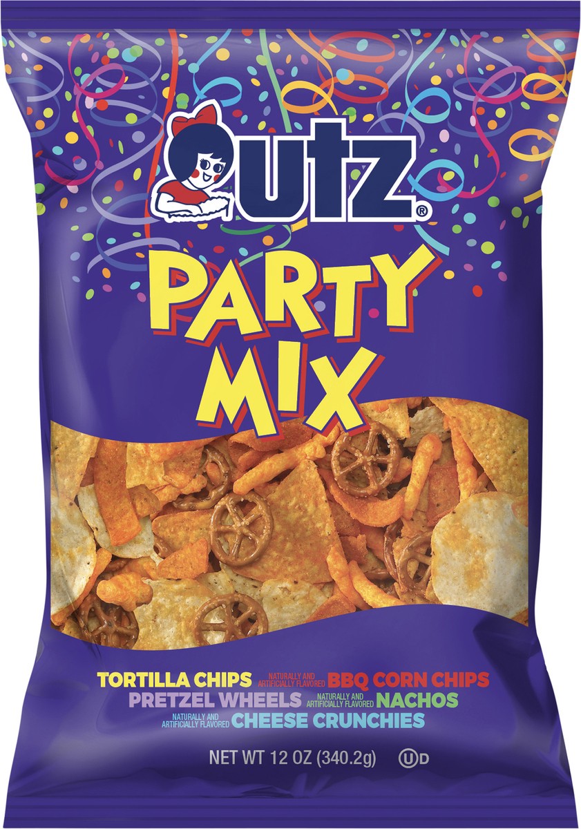 slide 8 of 10, Utz Party Mix Snacks 12 oz, 12 oz