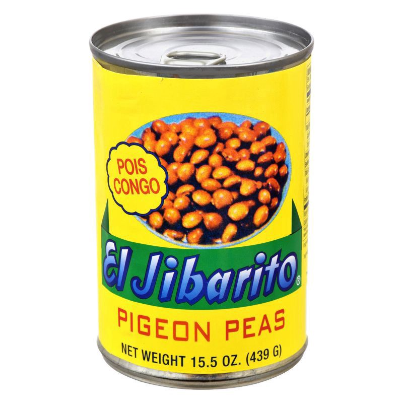 slide 1 of 4, El Jibarito Goya El Jibarito Pigeon Peas - 15.5oz, 15.5 oz