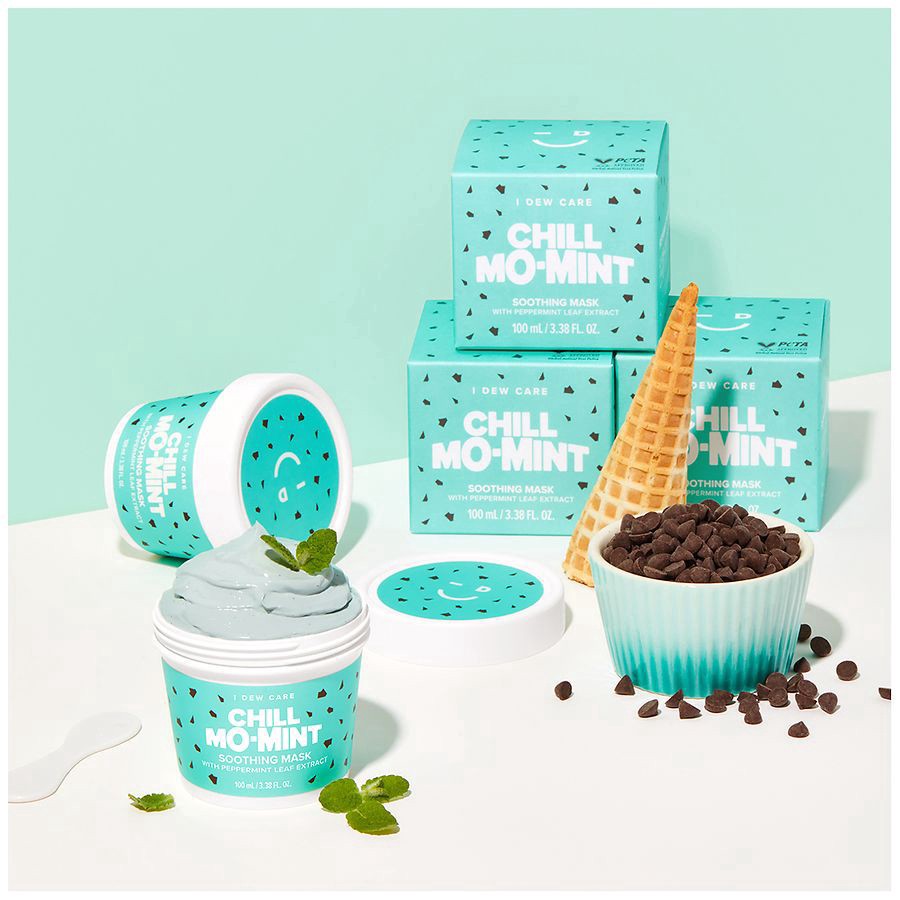 slide 3 of 5, I Dew Care Chill Mo-Mint Soothing Mask with Peppermint Leaf Extract 3.38 fl oz, 3.38 fl oz