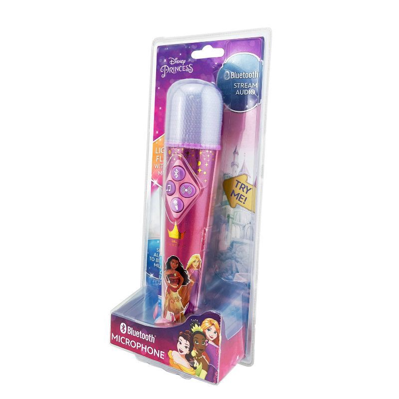 slide 3 of 7, Disney Princess Bluetooth Karaoke Microphone, 1 ct