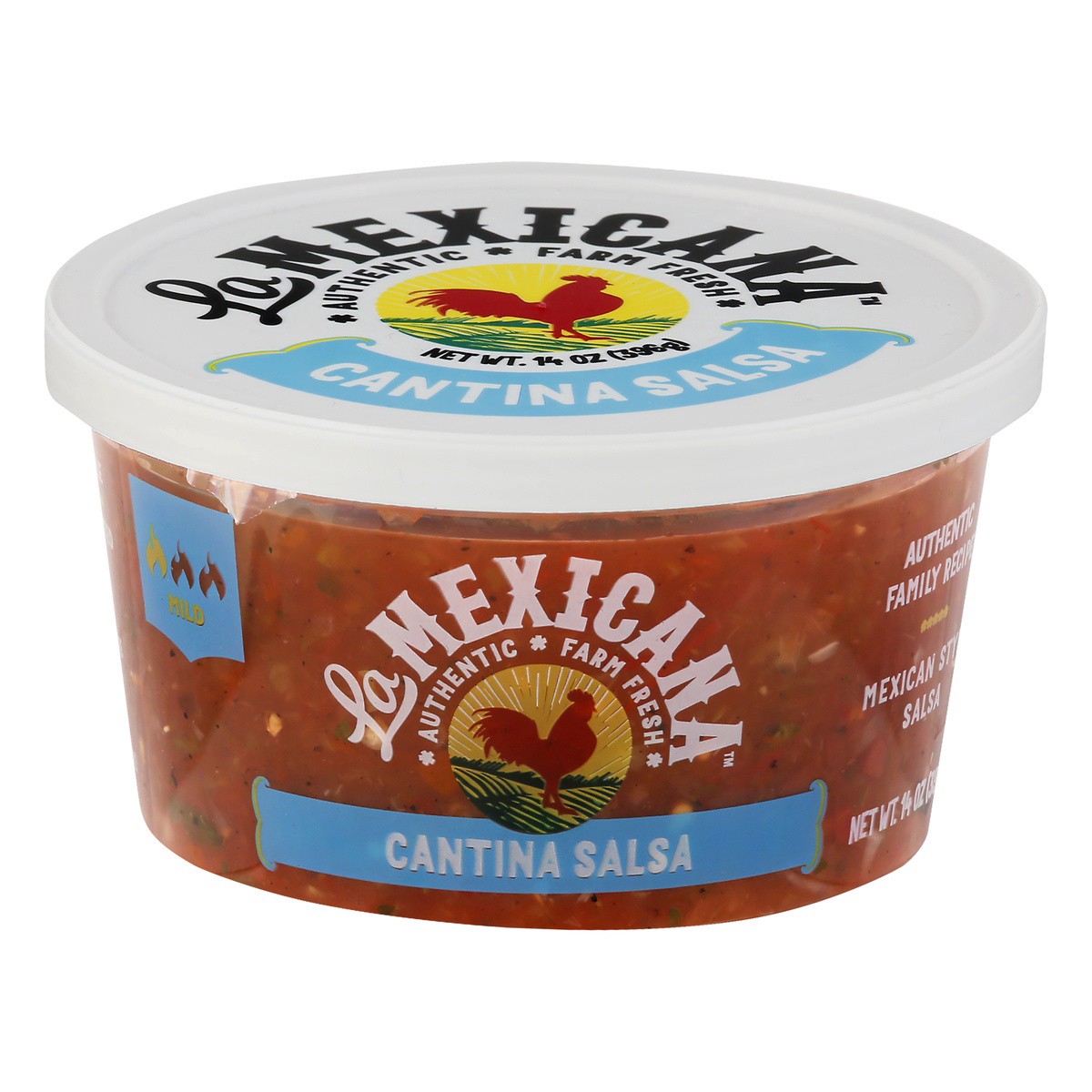 slide 1 of 9, La Mexicana Cantina Salsa 14oz, 14 oz
