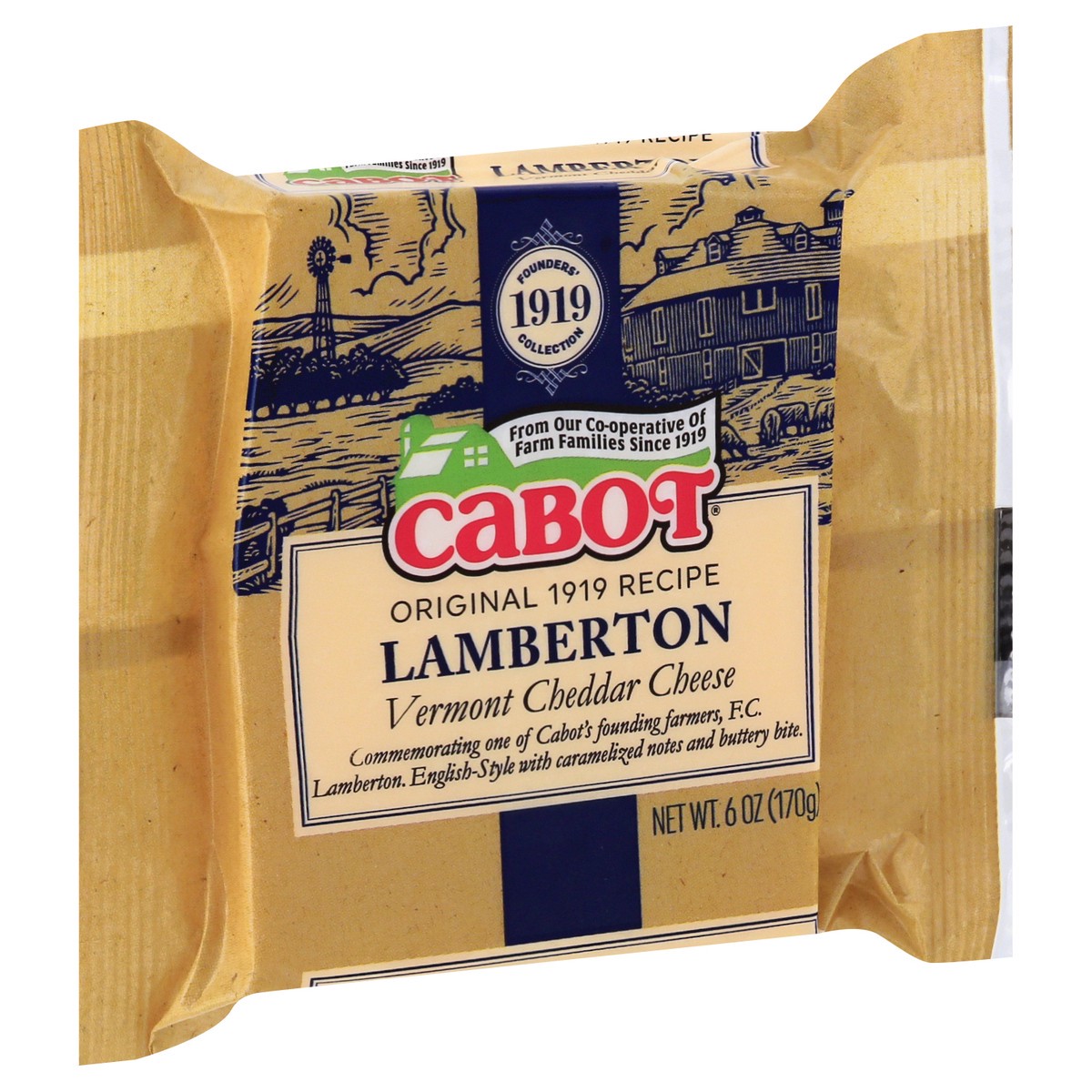 slide 10 of 10, Cabot Lamberton Cheddar Cheese, 6 oz, 6 oz