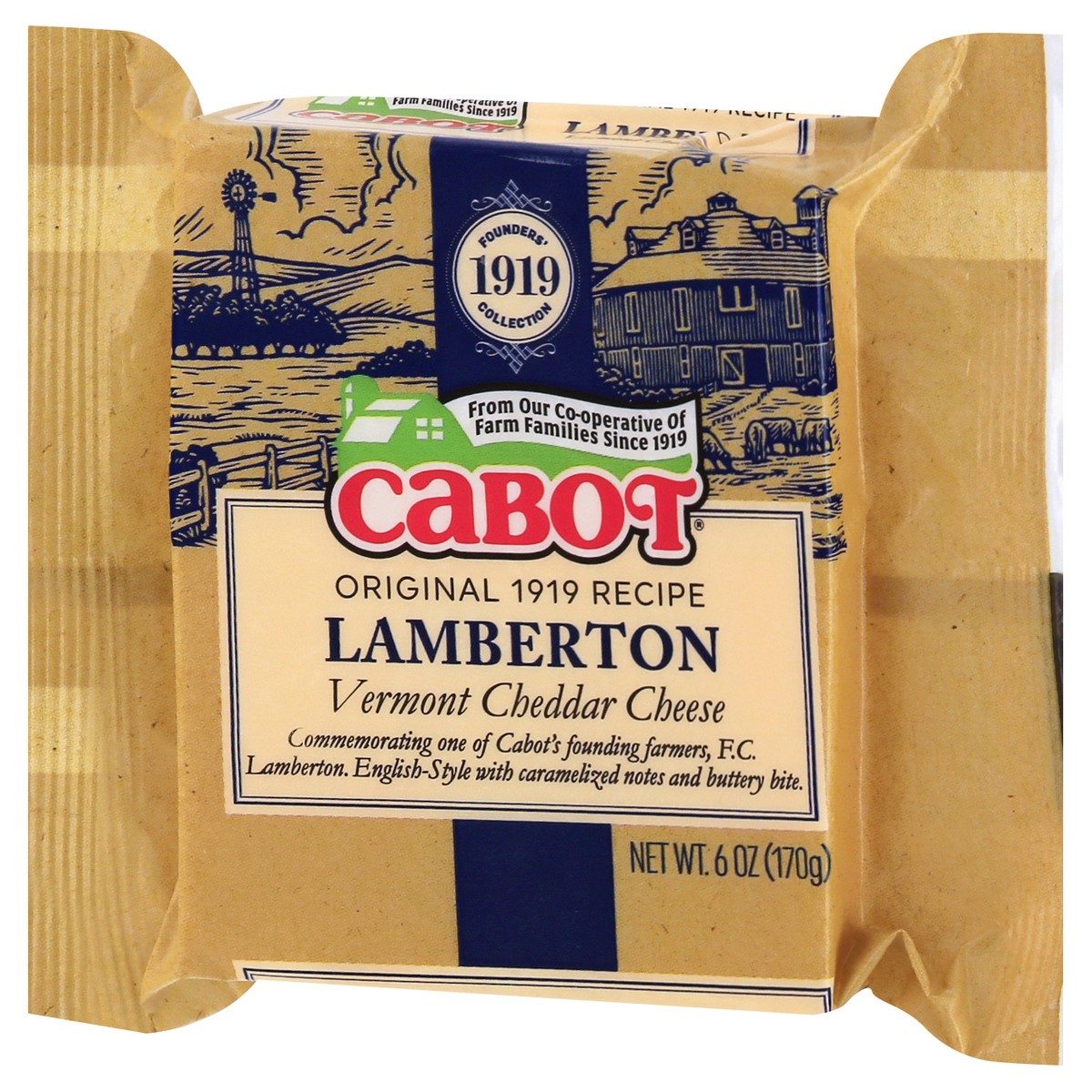 slide 2 of 10, Cabot Lamberton Cheddar Cheese, 6 oz, 6 oz