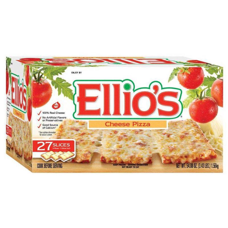 slide 1 of 9, Ellio's Cheese Pizza 27 ea, 27 ct