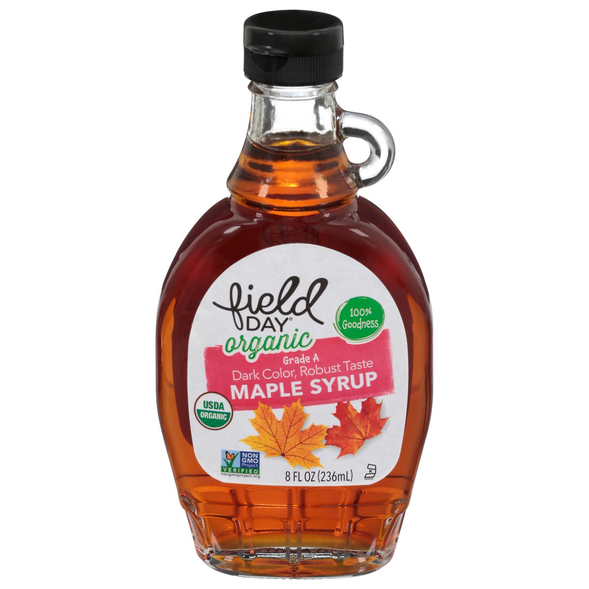 slide 8 of 14, Field Day Organic Maple Syrup 8 fl oz, 8 fl oz