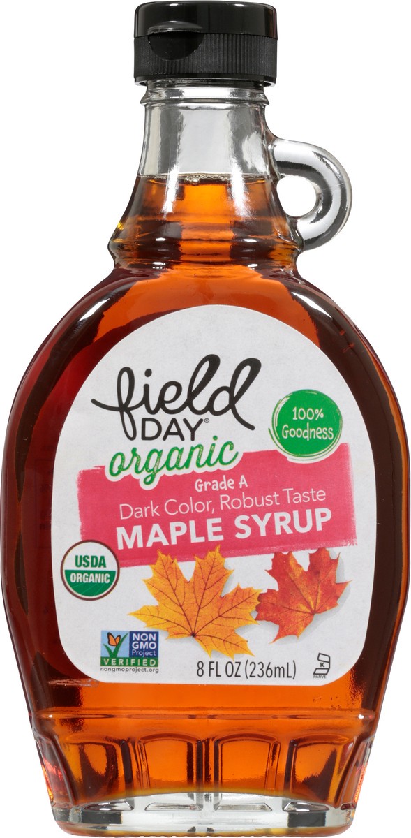 slide 12 of 14, Field Day Organic Maple Syrup 8 fl oz, 8 fl oz
