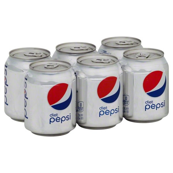 slide 1 of 1, Pepsi Cola, Diet - 6 ct, 6 ct