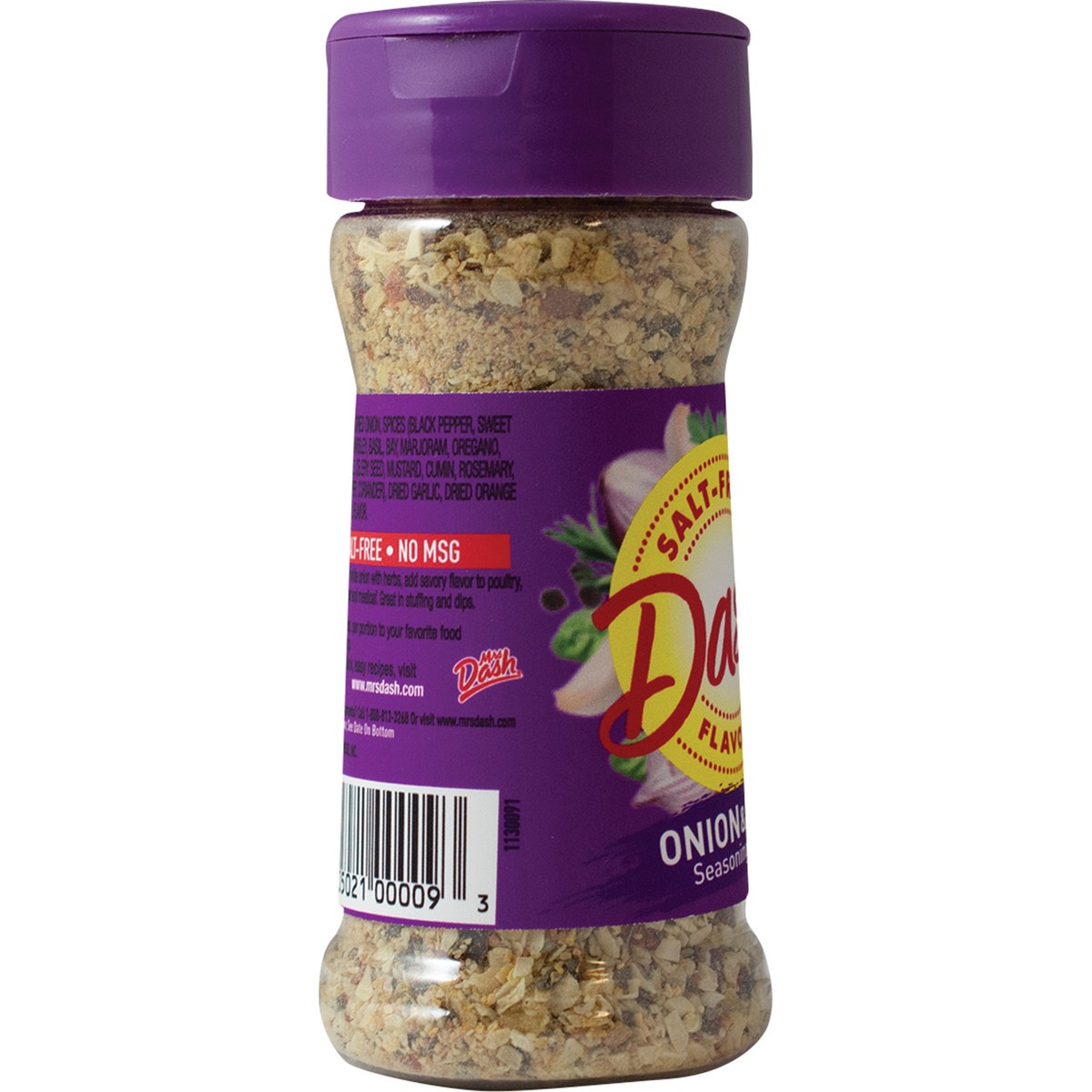 slide 7 of 11, Dash Onion & Herb Seasoning Blend, Salt-Free, Kosher, 2.5 oz, 2.5 oz