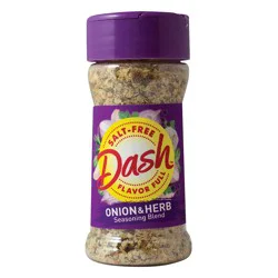 Dash Onion & Herb Seasoning Blend, Salt-Free, Kosher, 2.5 oz