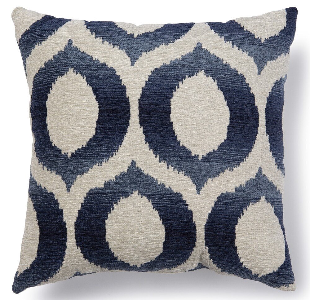 slide 1 of 1, Brentwood Olson Decor Pillow - Indigo/White, 1 ct