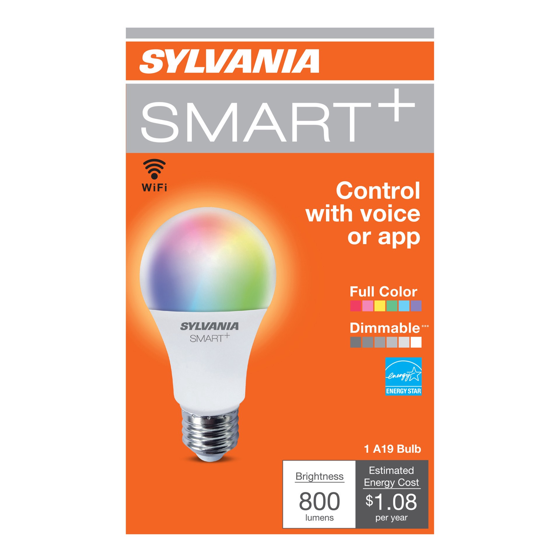 slide 1 of 1, Sylvania Ledvance A19 Smart Bulb, 1 ct