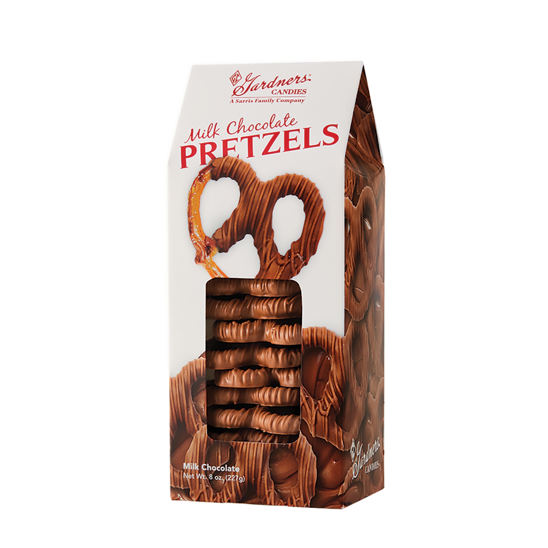 slide 1 of 1, Sarris Candies Milk Chocolate Covered Pretzels, 16 oz