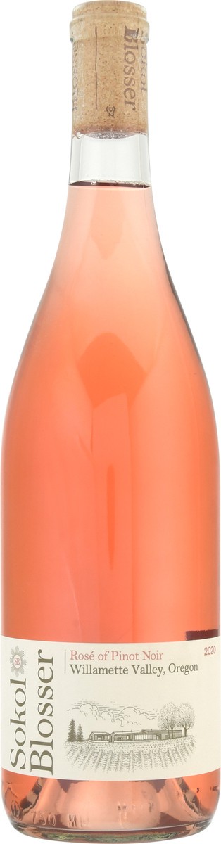 slide 4 of 9, Sokol Blosser Rose Pinot Noir, 750 ml