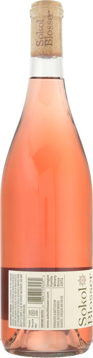 slide 6 of 9, Sokol Blosser Rose Pinot Noir, 750 ml