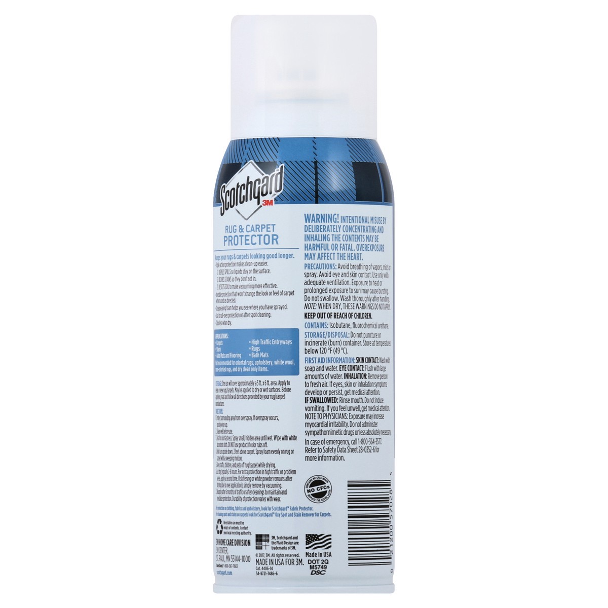 slide 3 of 9, SCOTCH GUARD Rug&Carpet Protector Spray, 14 oz