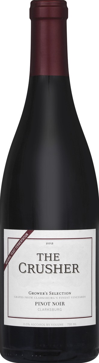 slide 1 of 1, The Crusher Pinot Noir, 750 ml