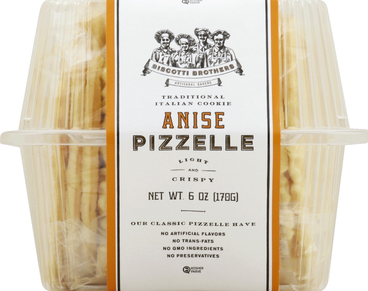 slide 4 of 5, Biscotti Brothers Bakery Anise Pizzelle, 5.6 oz