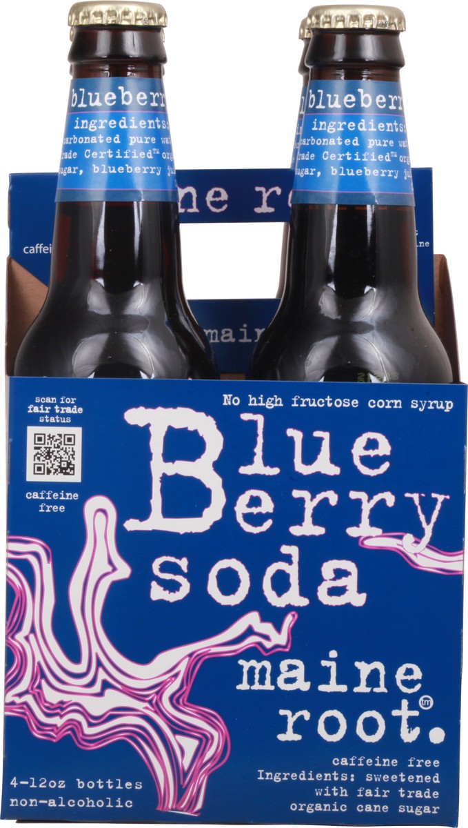 slide 9 of 9, Maine Root Blueberry Soda - 4 ct; 12 oz, 4 ct; 12 oz