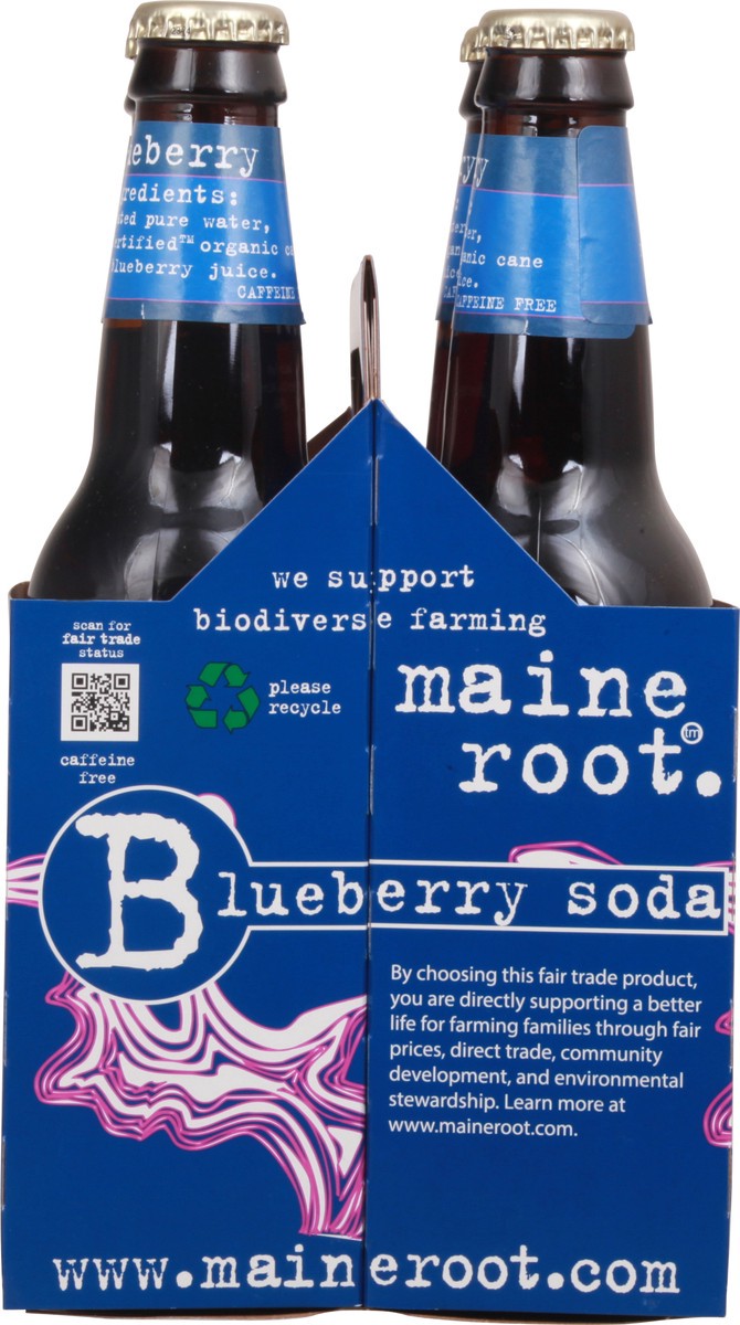 slide 6 of 9, Maine Root Blueberry Soda - 4 ct; 12 oz, 4 ct; 12 oz