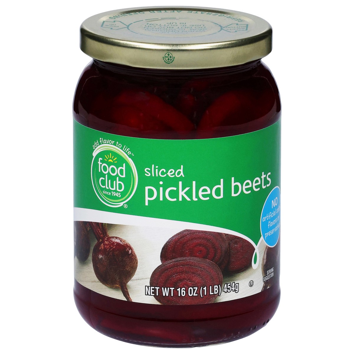 slide 3 of 13, Food Club Sliced Pickled Beets 16 oz, 16 oz