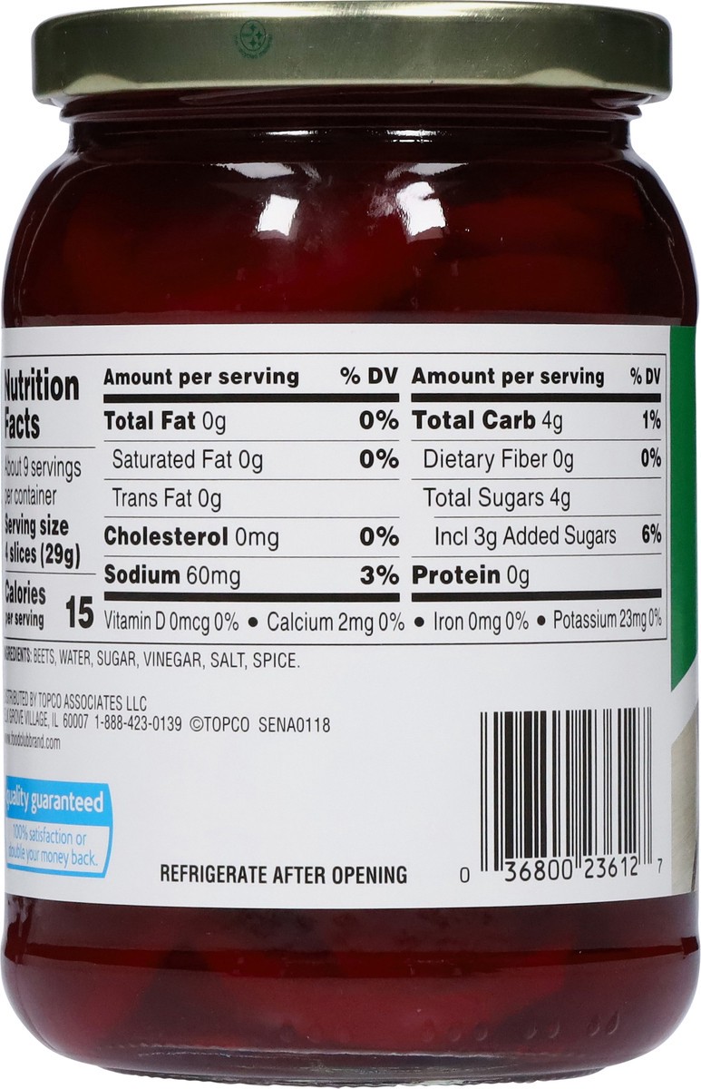 slide 4 of 13, Food Club Sliced Pickled Beets 16 oz, 16 oz