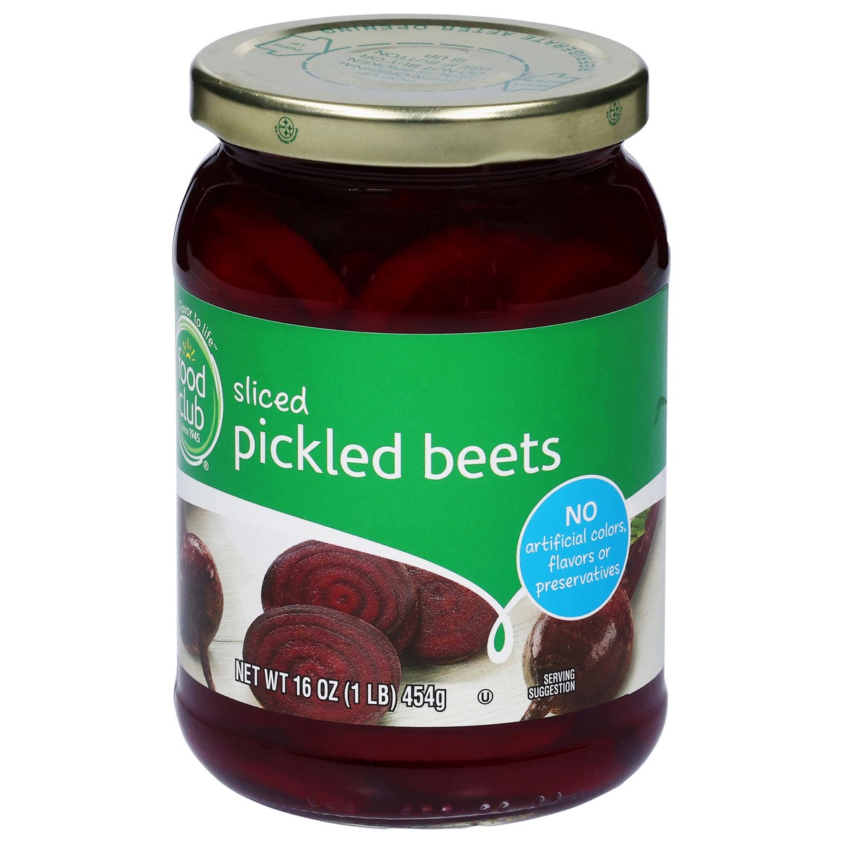 slide 7 of 13, Food Club Sliced Pickled Beets 16 oz, 16 oz