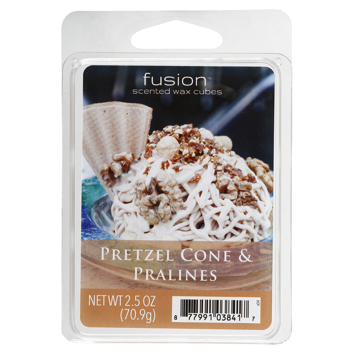 slide 1 of 1, ScentSationals Fusion Pretzel Cone & Pralines Scented Wax Cubes, 2.5 oz