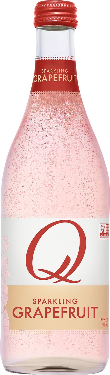 slide 1 of 6, Q Drinks Sparkling Grapefruit - 16.9 fl oz, 16.9 fl oz