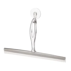 InterDesign Euro Squeegee - Clear/Stainless Steel