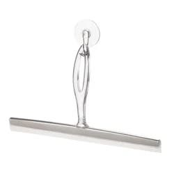 InterDesign Euro Squeegee - Clear/Stainless Steel
