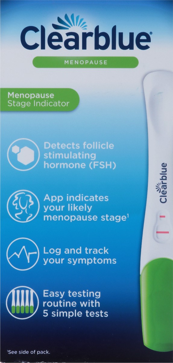 slide 5 of 12, Clearblue Menopause Stage Indicator, 5 Ct, 5 ct