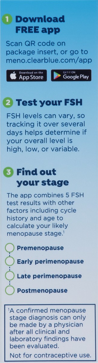 slide 8 of 12, Clearblue Menopause Stage Indicator, 5 Ct, 5 ct