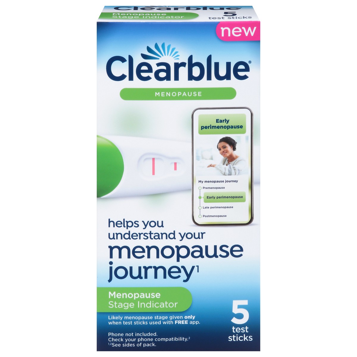 slide 12 of 12, Clearblue Menopause Stage Indicator, 5 Ct, 5 ct