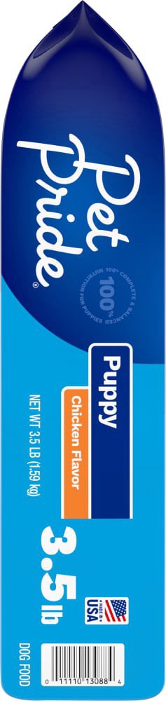 slide 2 of 4, Pet Pride Puppy Formula Chicken Flavored Dog Food, 3.5 lb