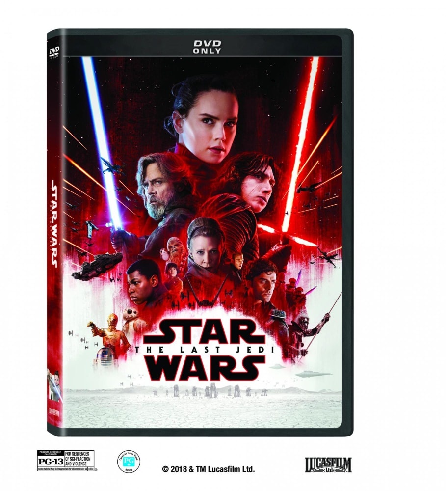 slide 1 of 1, STAR Wars: The Last Jedi 1-Disc DVD, 1 ct