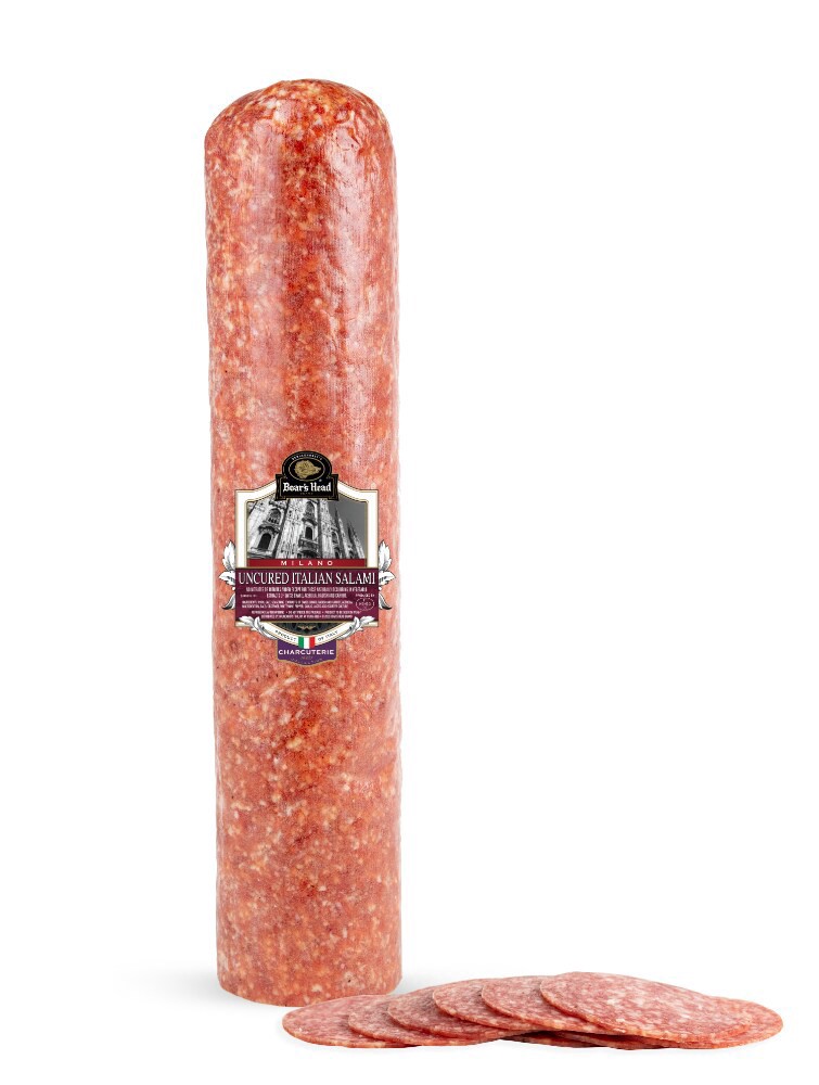 slide 1 of 1, Bakery Boar's Head Milano Uncured Italian Salami Fresh Sliced Deli Meat, 1 lb