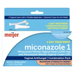 Meijer Miconazole 1 Combination Pack