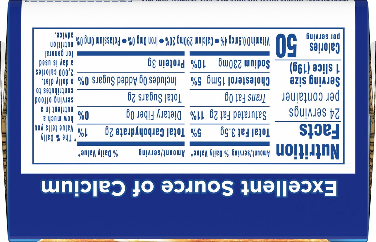 slide 8 of 9, Kraft Cheese Slices, American, 24 ct
