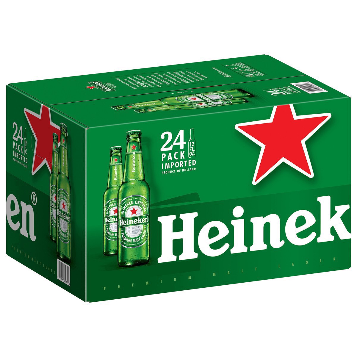 slide 12 of 31, Heineken Original Lager Beer, 24 Pack, 12 fl oz Bottles, 12 oz