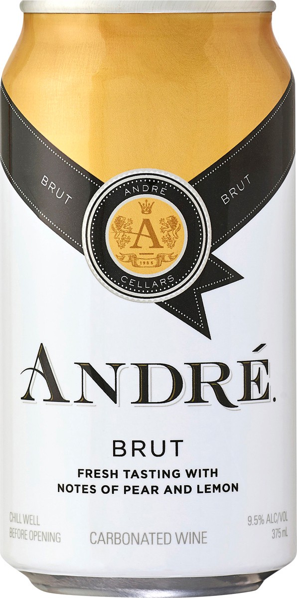 slide 3 of 5, André Sparkling Wine, 375 ml