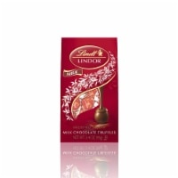 slide 1 of 1, Lindt Lindor Milk Chocolate Truffles, 3.4 oz