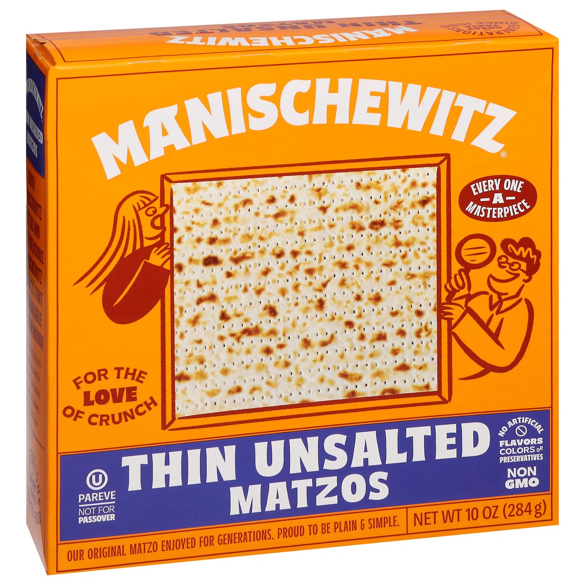 slide 6 of 13, Manischewitz Thin Unsalted Matzos 10 oz, 10 oz