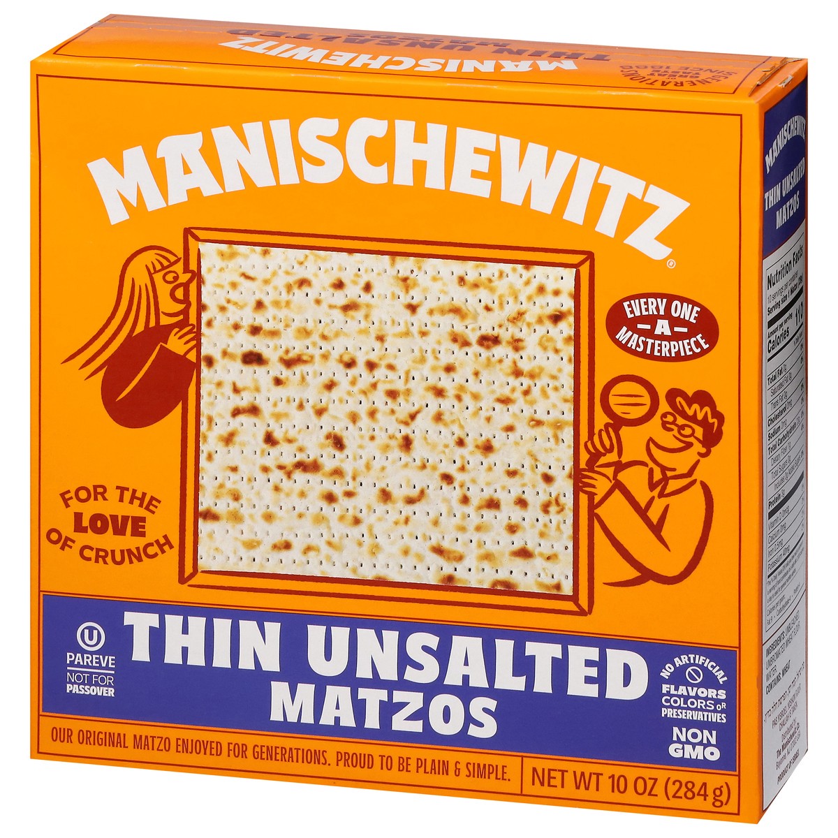 slide 4 of 13, Manischewitz Thin Unsalted Matzos 10 oz, 10 oz