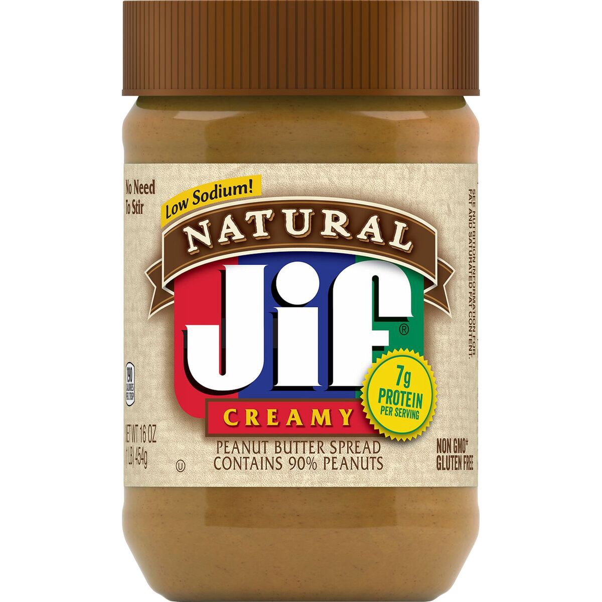 slide 5 of 8, Jif Peanut Butter, 16 oz