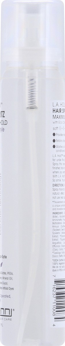 slide 4 of 9, Giovanni L.a. Maximum Hold Hair Spritz, 5.1 fl oz