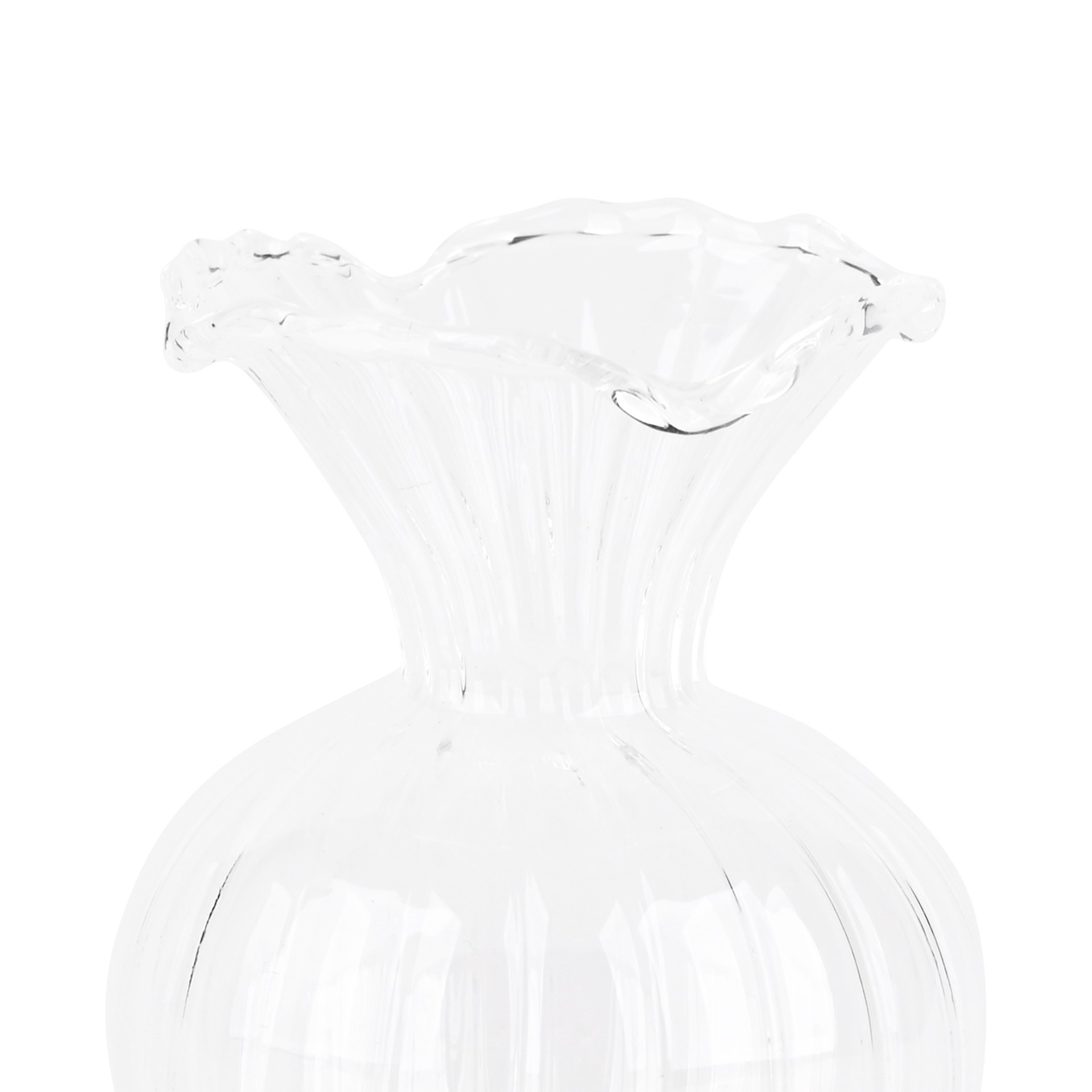 slide 3 of 3, 4" Clear Glass Bud Vase By Ashland, 4 in