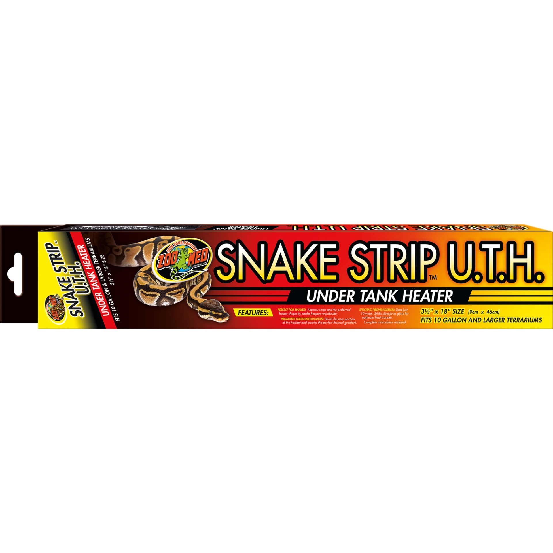 slide 1 of 1, Zoo Med UTH Snake Strip, 1 ct