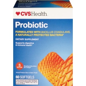 slide 1 of 1, CVS Health Probiotic Softgels, 60 ct