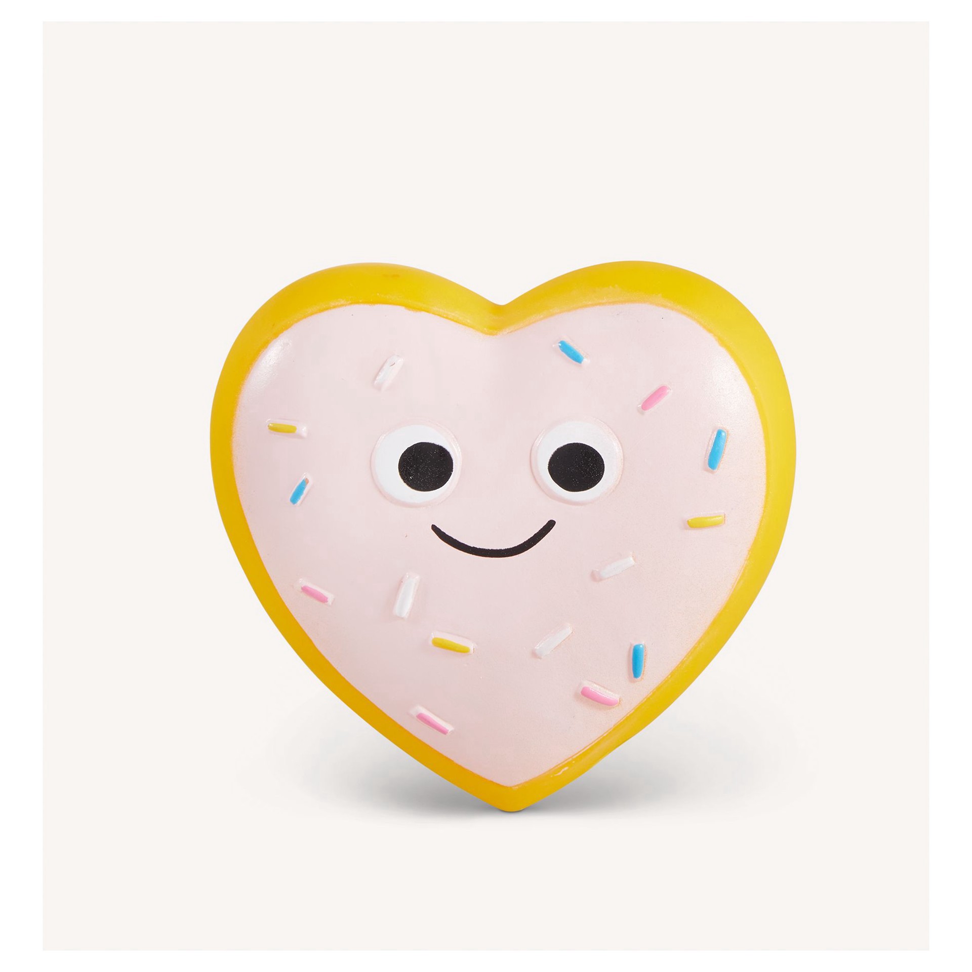 slide 1 of 1, Joyhound Vinyl Heart Dog Toy, 1 ct